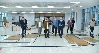 ORTAHİSAR BELEDİYESİ HİZMET BİNASI YENİDEN ŞEKİLLENİYOR