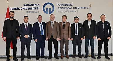 ÖZBEKİSTAN ANİQ VA IJTİMOİY FANLAR ÜNİVERSİTESİ HEYETİ KTÜ’YÜ ZİYARET ETTİ