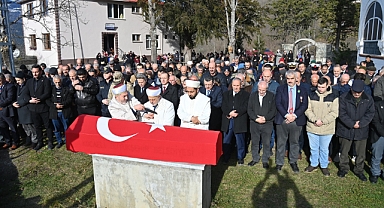 ŞEHİT BABASI KORE GAZİSİNE SON GÖREV