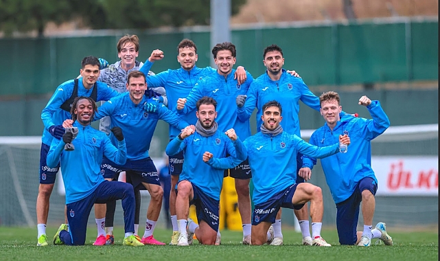 TRABZONSPOR SAMSUNPOR MAÇI HAZIRLIKLARINA BAŞLADI
