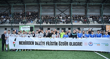 BAŞKAN GENÇ, GENÇLİG FUTBOL TURNUVASI’NIN STARTINI VERDİ