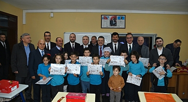 BAŞKAN GENÇ, KARNE HEYECANINA ORTAK OLDU