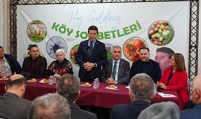 BAŞKAN KAYA, KÖY SOHBETLERİNE DÜZYURT’TA DEVAM ETTİ