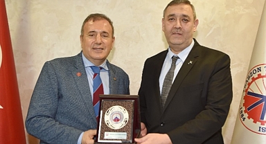 BİLİM, SANAYİ VE TEKNOLOJİ İL MÜDÜRÜ ŞAFAK'TAN TTSO'YA VEDA ZİYARETİ