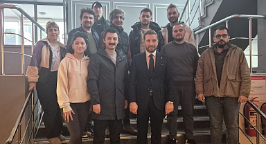 BİRHAN EMRE YAZICI'DAN TRABZON DEVLET TİYATROSU'NA ZİYARET