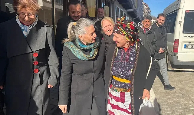 CHP HEYETİ ŞALPAZARI'NDA VATANDAŞLARLA BULUŞTU
