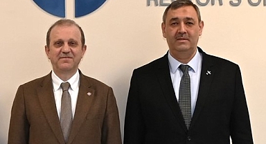 İL MÜDÜRÜ ŞAFAK’TAN KTÜ’YE VEDA ZİYARETİ
