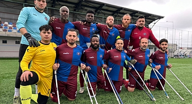 TRABZON AMPUTE'DEN GOL ŞÖLENİ