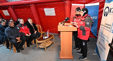 6 ŞUBAT DEPREMLERİNİN YIL DÖNÜMÜNDE, KTÜ’DE ANMA PROGRAM DÜZENLENDİ