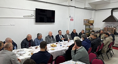 AZİZOĞLU, VATANDAŞLARLA BİR ARAYA GELDİ GÜNE ONLARLA BAŞLADI