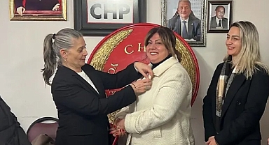 BELEDİYE BAŞKANI BIYIK'IN EŞİDE CHP'YE KATILDI