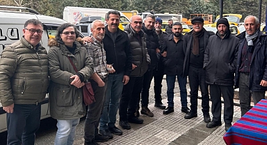 CHP MAÇKA İLÇE BAŞKAN ADAYI KOÇHAN, SEÇİM ÇALIŞMALARINI SÜRDÜRÜYOR