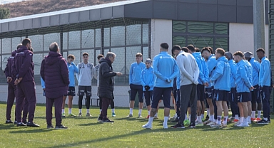 TRABZONSPOR'DA BEŞİKTAŞ MESAİSİ BAŞLADI