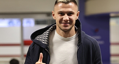 TRABZONSPOR'UN YENİ TRANSFERİ OLEKSANDR ZUBKOV TRABZON'A GELDİ