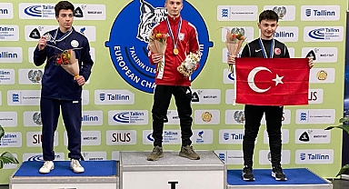 TRABZONSPORLU ATICILIK SPORCUSU EREN KALFA AVRUPA ŞAMPİYONASINDA BRONS MADALYA KAZANDI