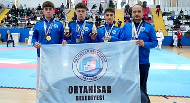 ORTAHİSAR BELEDİYESİ KARATE KATA TAKIMI KÜTAHYA’DAN ŞAMPİYONLUKLA DÖNDÜ