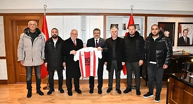 SEBAT GENÇLİK SPOR’DAN BAŞKAN GENÇ’E ZİYARET…