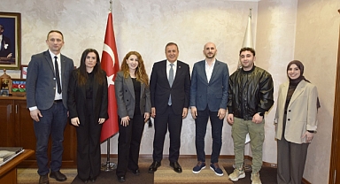 TRABZON GASTRONOMİ DERNEĞİ'NDEN TTSO'YA ZİYARET