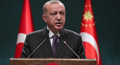 CUMHURBAŞKANI ERDOĞAN'DAN DEPREM AÇIKLAMASI