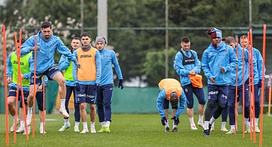 TRABZONSPOR'DA ADANA DEMİRSPOR MESAİSİ BAŞLADI