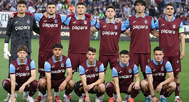 TRABZONSPORLU GENÇLER TARİH YAZDI: 1-0