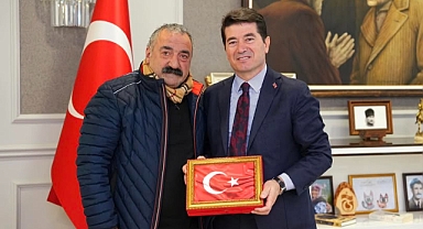 VOLKAN KONAK'IN AĞABEYİSİNDEN AHMET KAYA'YA ZİYARET