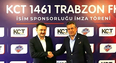 1461 TRABZON SPONSPORLUK ANLAŞMASI İMZALADI