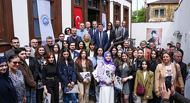 BAŞKAN KAYA, GENÇ SANATÇILAR 2. KARMA RESİM SERGİSİ’NİN AÇILIŞINA KATILDI 