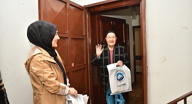 ORTAHİSAR BELEDİYESİ, ŞEHİT ANNELERİNİ UNUTMADI 