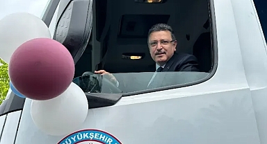 TRABZON BÜYÜKŞEHİR BELEDİYESİ ARAÇ FİLOSUNU GÜÇLENDİRDİ