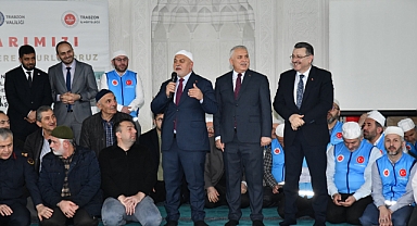 TRABZON’DA HACI ADAYLARI DUALARLA UĞURLANDI