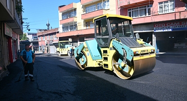 BAŞKAN KAYA, SANAYİ ESNAFININ YOL SORUNUNU ÇÖZDÜ