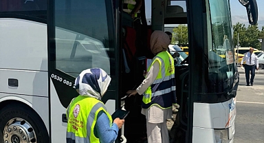 BAYRAM TATİLİNDE OTOBÜS DENETİMLERİNDE 25,8 MİLYON LİRALIK CEZA