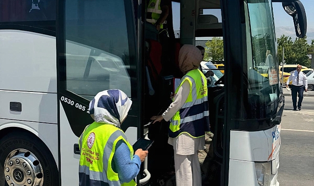 BAYRAM TATİLİNDE OTOBÜS DENETİMLERİNDE 25,8 MİLYON LİRALIK CEZA