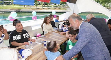 BÜYÜKŞEHİR’İN ÖZEL ETKİNLİĞİ ÇOCUKLARA UNUTULMAZ BİR GÜN YAŞATTI