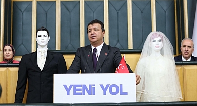 ARIKAN: KÜRSÜYE SAHTE MANKENLERLE ÇIKTI!