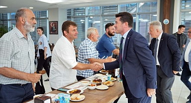 BAŞKAN KAYA, AZERBAYCAN’DAN GELEN ŞEHİT AİLELERİNİ AĞIRLADI