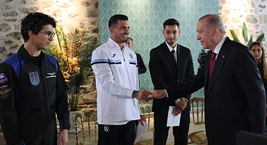 CUMHURBAŞKANI ERDOĞAN İLE UĞURCAN ARASINDA TRANSFER DİYALOĞU!