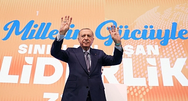 ERDOĞAN: TÜRKİYE YÜZYILI HEDEFİ ADIM ADIM GERÇEK OLUYOR