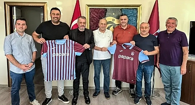 KTFF YÖNETİCİLERİNDEN TRABZONSPOR'A ZİYARET