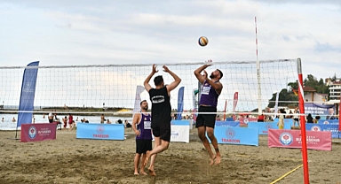 TRABZON'DA PLAJ VOLEYBOLU HEYECANI BAŞLIYOR