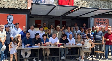 TRABZON’UN MAÇKA İLÇESİNDE MEHMET MURAT ÇALIK İÇİN DAYANIŞMA STANDI KURULDU
