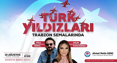TRABZON’DA TÜRK YILDIZLARI RÜZGÂRI ESECEK