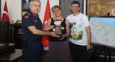 TRABZON İL JANDARMA KOMUTANLIĞI MİNGUZZİ AİLESİNİ AĞIRLADI