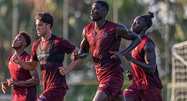 TRABZONSPOR, ANTALYASPOR MAÇI HAZIRLIKLARINI SÜRDÜRÜYOR