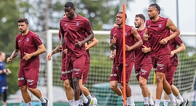 TRABZONSPOR HAZIRLIK ÇALIŞMALARINI SÜRDÜRÜYOR