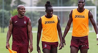TRABZONSPOR SABAH ANTRENMANINI TAMAMLADI
