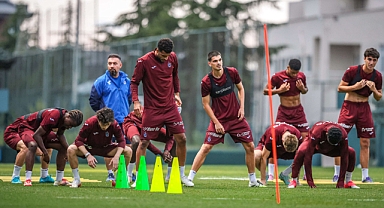 TRABZONSPOR, SAMSUNSPOR MAÇI HAZIRLIKLARINI SÜRDÜRÜYOR