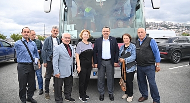 BAŞKAN GENÇ, 144 EMEKLİYİ ÇANAKKALE'YE UĞURLADI