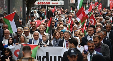 BAŞKAN GENÇ: “BU YÜRÜYÜŞ MERHAMETİN VE ADALETİN ÇAĞRISIDIR”